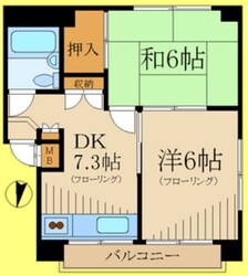 トップヒルズの物件間取画像